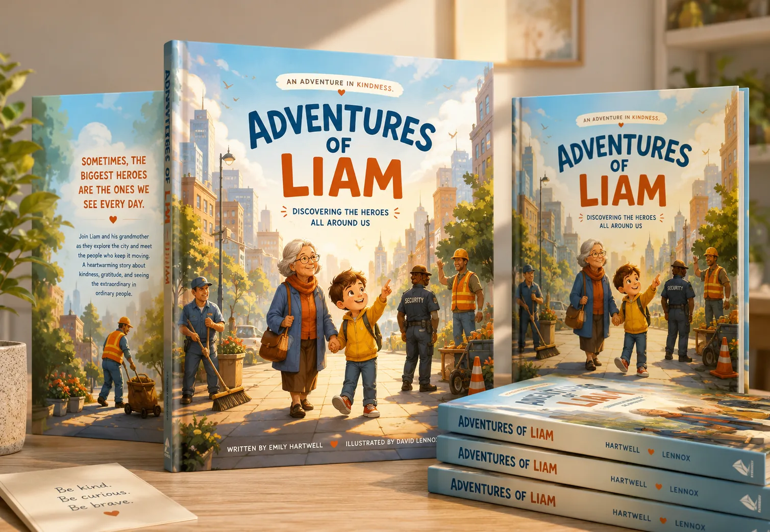 Adventures of Liam children’s book publishing project